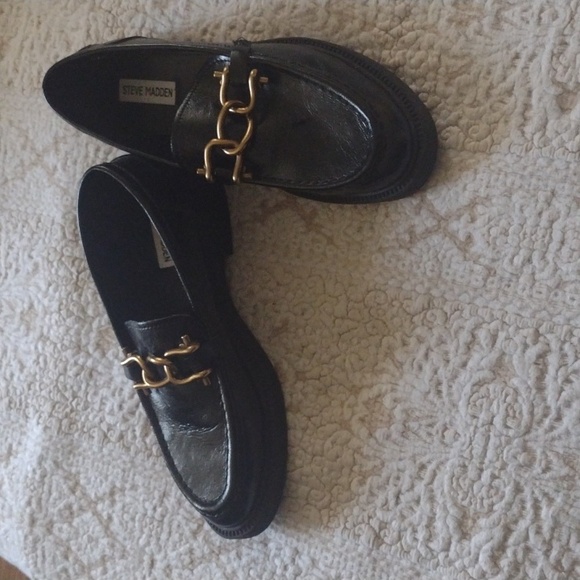Steve Madden lug sole leather loafers - Picture 2 of 7